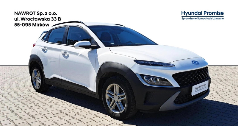 Hyundai Kona cena 87750 przebieg: 27873, rok produkcji 2022 z Koziegłowy małe 154